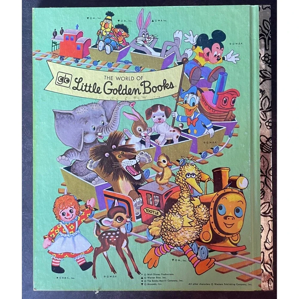 Forest Hotel Counting Story Little Golden Book 1977 Steincrohn Davis